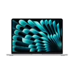 Apple MacBook Air (Early 2025) Apple M4 24GB RAM, 512GB SSD 15.3 Inch Liquid Retina Display Silver MacBook Laptop